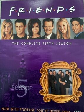 Friends Season 5 Disc Two DVD - Teal Artwork